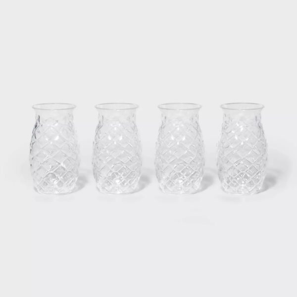 Sun Squad - Cocktail Glasses Pineapple
