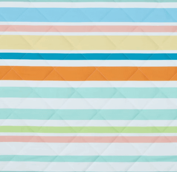 Sun Squad Picnic Blanket – Colorful Stripe - Image 2
