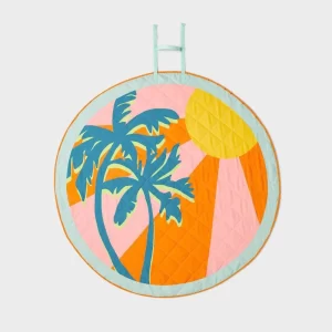 Sun Squad Picnic Blanket – Retro Palm