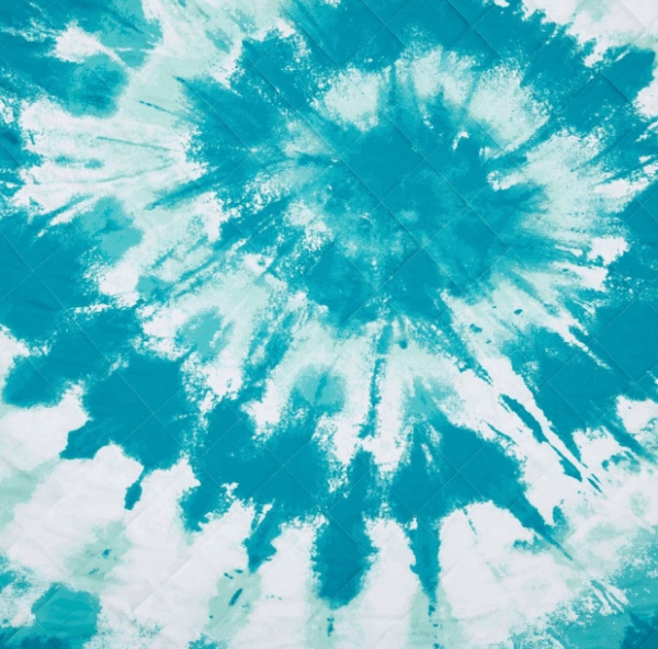 Sun Squad Picnic Blanket – Tie Dye Blue - Image 2