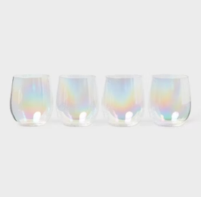 Sun Squad – Stemless Wine Glasses Iridescent