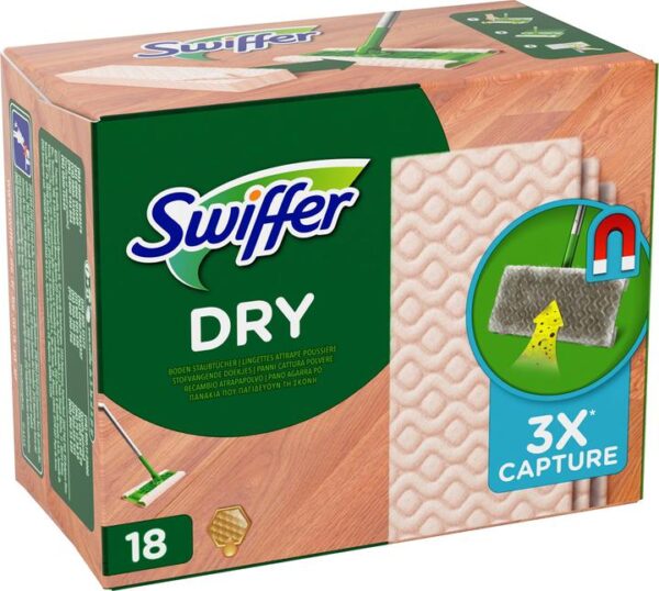 Swiffer 18 Floor Dry Refill Parquet