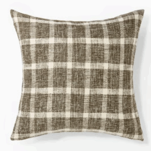 Woven Plaid Square Pillow - Threshold