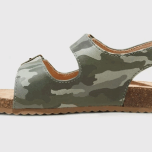 Alternative view of Reagan Camo Print Footbed Sandals Green - Cat & Jack