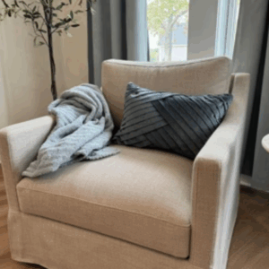 Alternative view of Luxe Velvet Pleated Pillow Slate Blue – Threshold