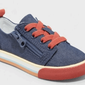 Luka Double Zipper Sneakers Navy - Cat & Jack