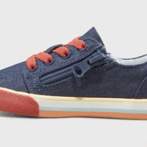 Alternative view of Luka Double Zipper Sneakers Navy - Cat & Jack
