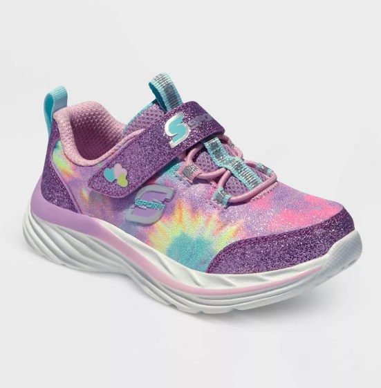 Sport Girls' Abie Tie-Dye Performance Sneakers – Lavender
