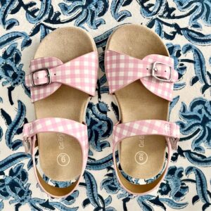 Alternative view of Girls' Shaelyn Footbed Sandals - Cat & Jack