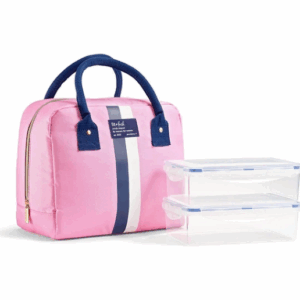 Fit & Fresh Lunch Bag Kit – Pink