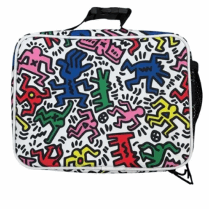 Alternative view of Keith Haring Colorful Lunch Bag