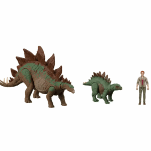 Alternative view of Jurassic World Legacy - Dr.Sarah Harding & Stegosaurus