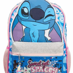 Stitch Girl's Backpack Pink & Blue