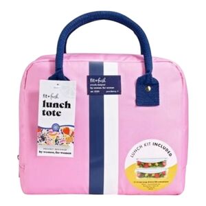Alternative view of Fit & Fresh Lunch Bag Kit – Pink