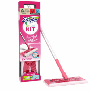 Swiffer Duster Starter Kit Floor Dry & Wet -Pink