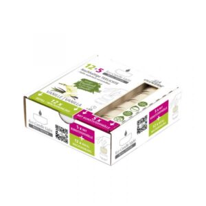 Scented Candles White -Vanilla