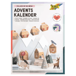 Advent Calendar Craft Set Village in the Snow