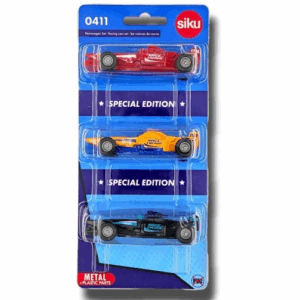 Siku Set of 3 Formula Race Cars Model Metal S0411