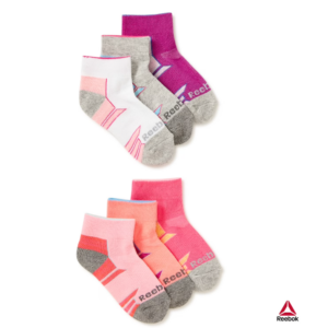 Reebok Girls' Ankle Socks - 27 to 36 Size (M)
