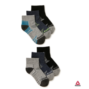 Reebok Boys' Ankle Socks - 22 to 27 Size (S)