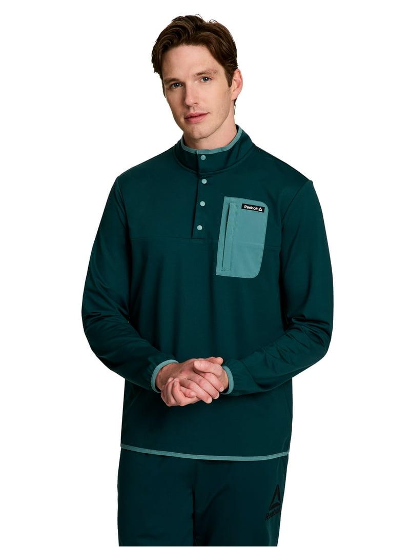 Reebok Men's Pullover Sweatshirt - Sea Moss