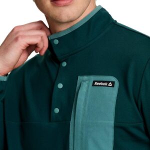Alternative view of Reebok Men's Pullover Sweatshirt - Sea Moss