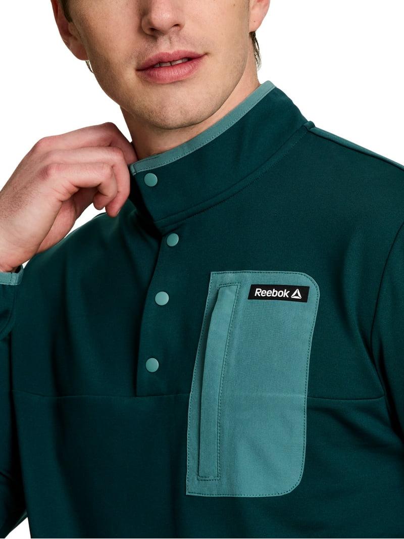 Reebok Men's Pullover Sweatshirt - Sea Moss - Image 2