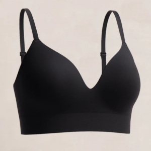 Alternative view of Truekind® Supportive Comfort Wireless Shaping Bra - Black