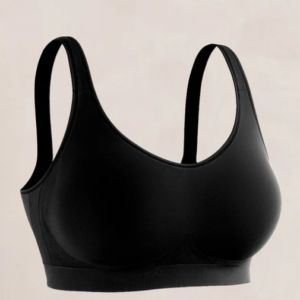 Alternative view of Truekind® Daily Comfort Wireless Shaper Bra - Black