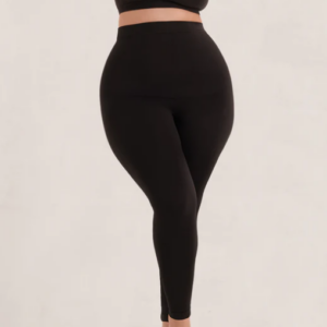Alternative view of Shapermint Essentials High Waisted Shaping Leggings - Black