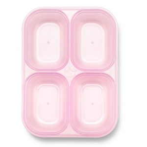 Alternative view of Snap & Nest Snack Divided Food Storage - Ello