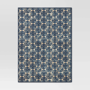 Alternative view of Threshold Cotton Medallion Print Placemat - Blue