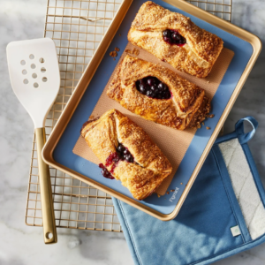 Alternative view of Stainless Steel and Nylon Solid Slotted Turner White - Figmint