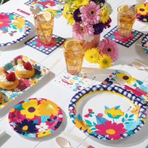 Alternative view of Paper Plates "  Blossoming Beauty " 8PCS