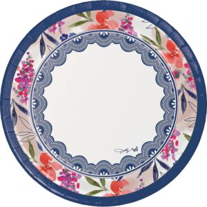 Paper Plates " Celebrate Floral " 8PCS