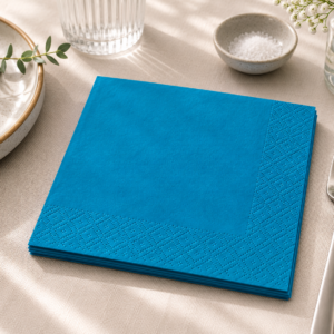 Tissue Napkins Turquoise - 50 PCS