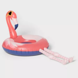 Flamingo Pool Float with Legs - Sun Squad