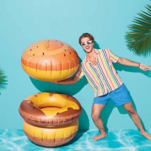 Giant Hamburger Float - Sun Squad
