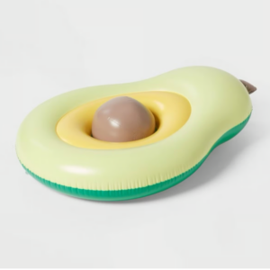 Alternative view of Giant Avocado with Beach Ball - Sun Squad