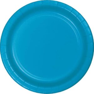 Paper Plates "Turquoise" 24PCS