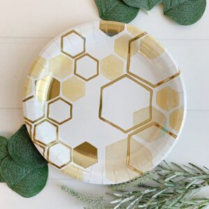 Alternative view of Paper Plates "Golf" 8PCS