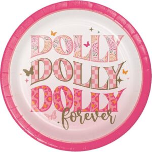 Paper Plates "Dolly Forever" 8PCS