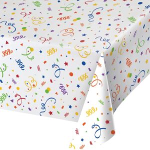Plastic Table Cover "Confetti"