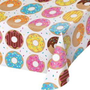 Plastic Table Cover "Donuts"