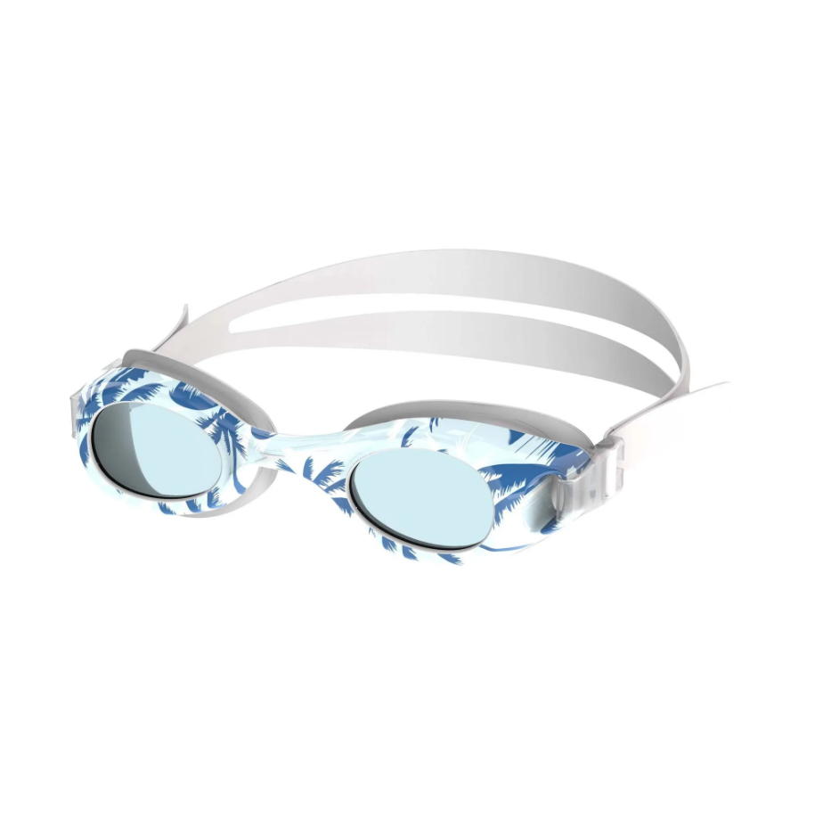 Speedo Kid's White Palms Swim Goggles ( 6Y- 14Y )