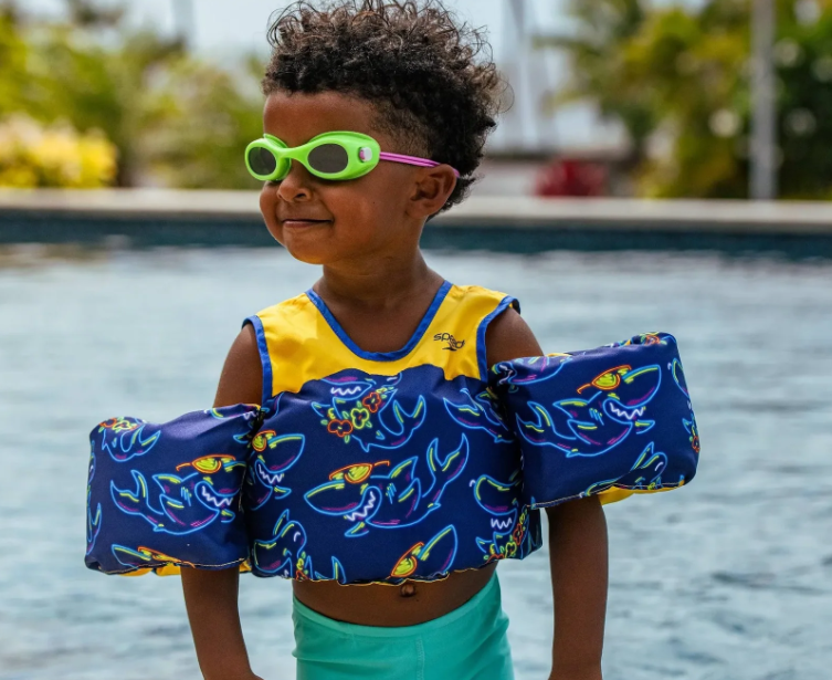 Speedo Kid's Green Swim Goggles ( 3Y- 6Y ) - Image 3