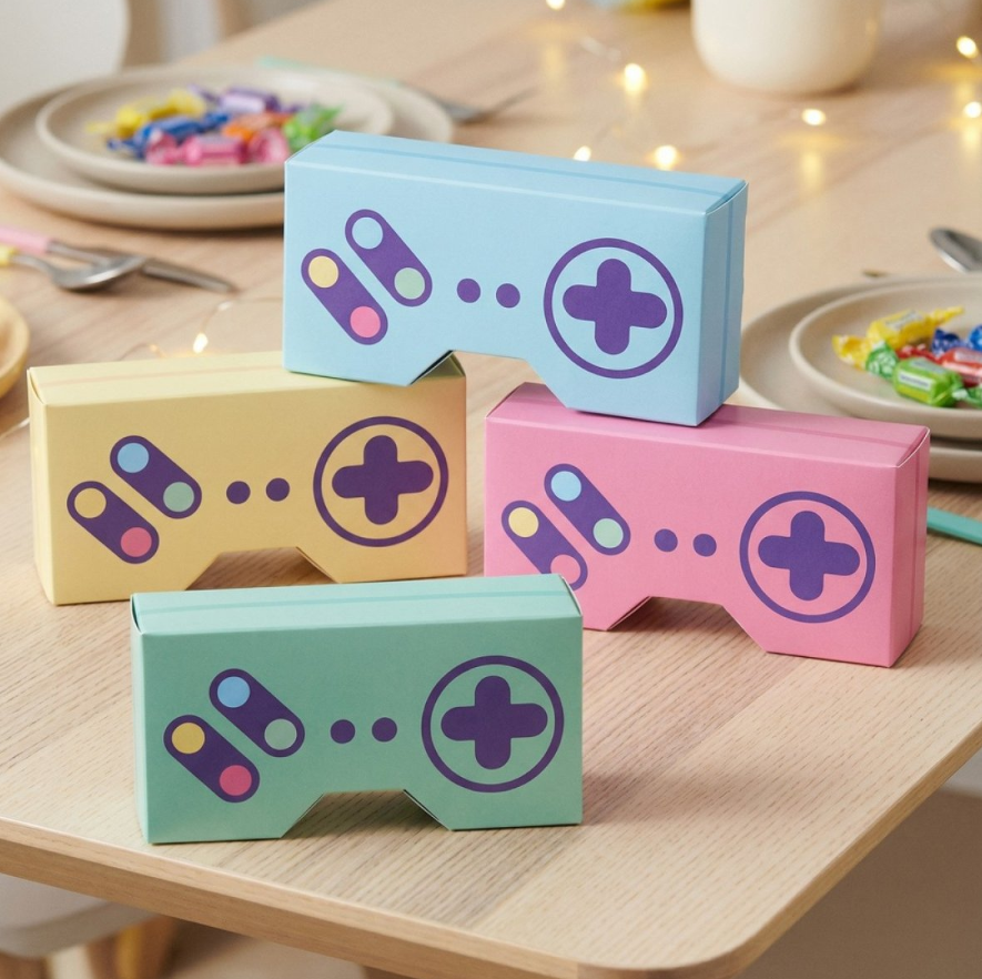 Digital Game Controller Shaped Gift Boxes
