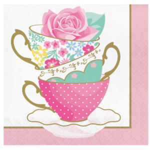 Floral Tea Party Tissue Napkins