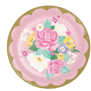 Paper Plates "Floral Tea Party" 8PCS L