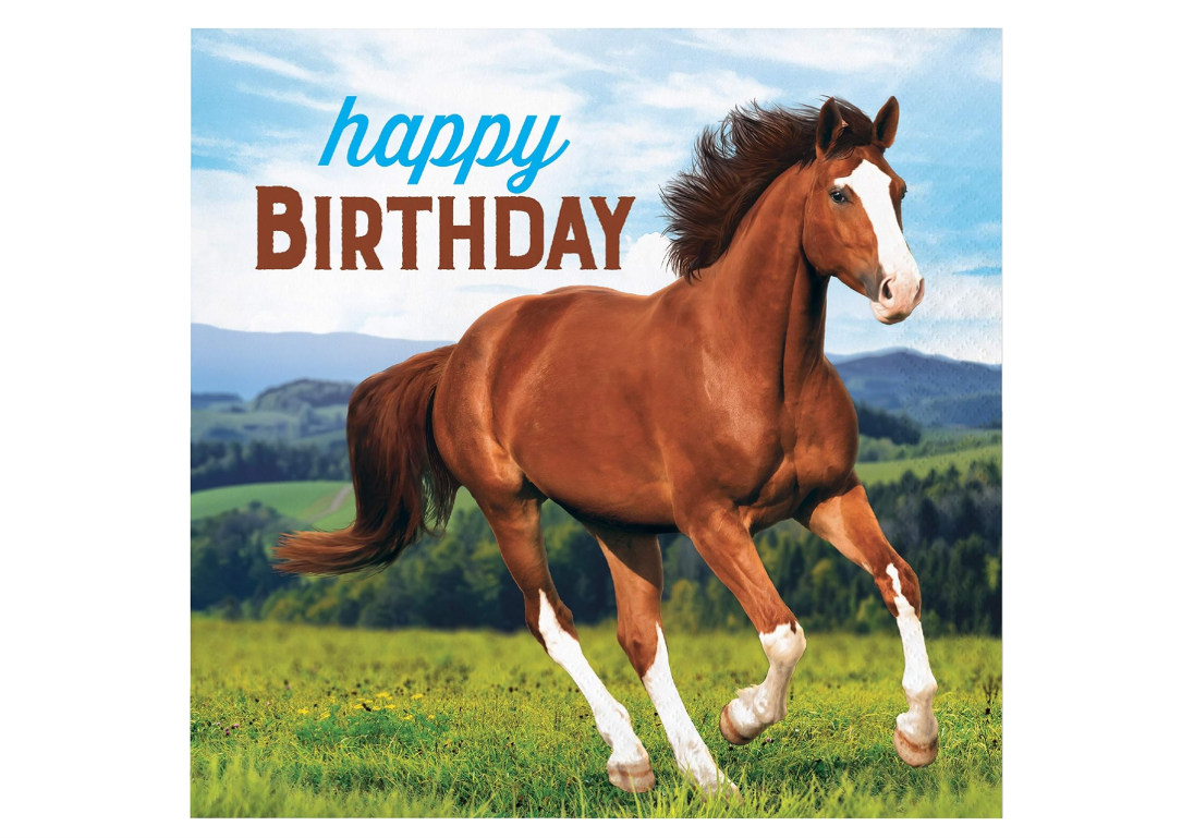Wild Horses Tissue Napkins